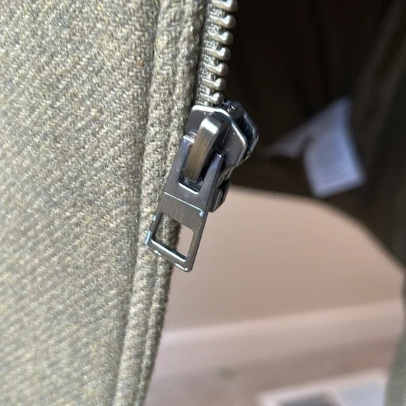 Madewell Eldridge Zip Coat in Insulexe Fabric size XS NWOT - Picture 10 of 16